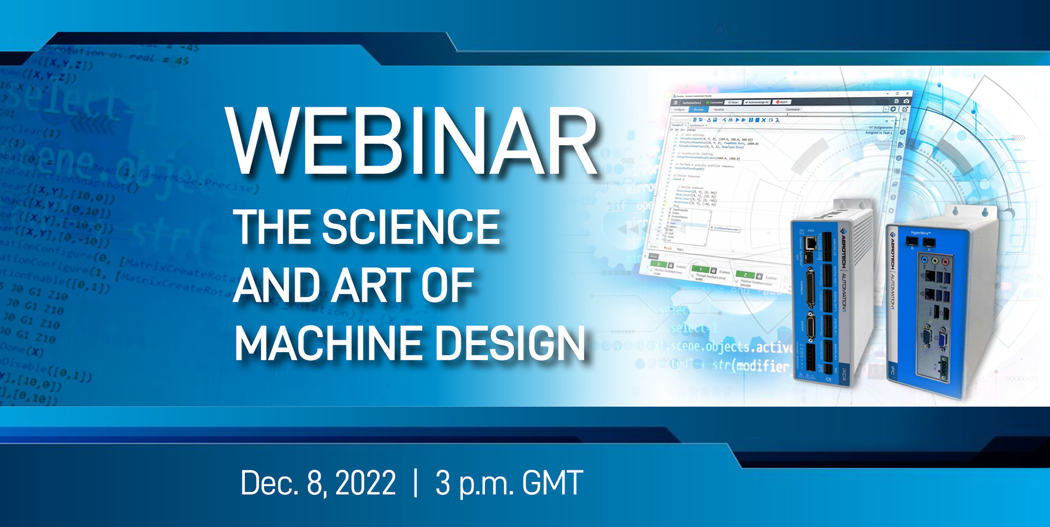 Art of Machine Design web graphic 10.2022